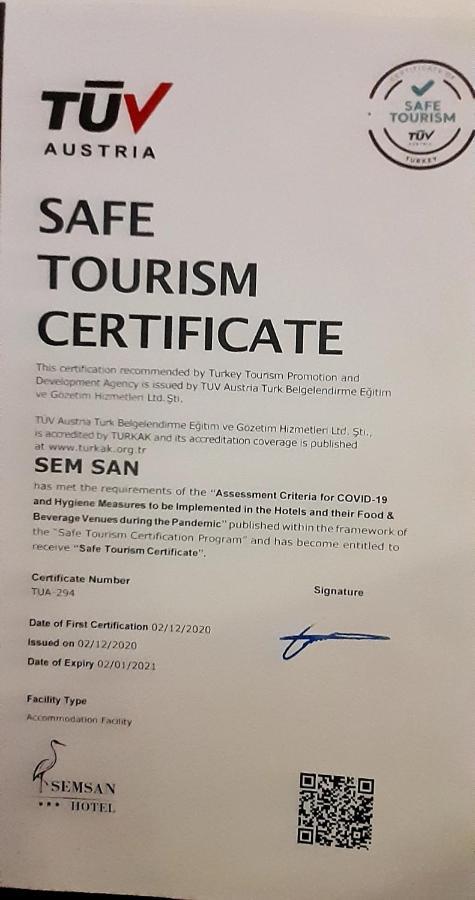 Semsan Hotel Istambul Extérieur photo